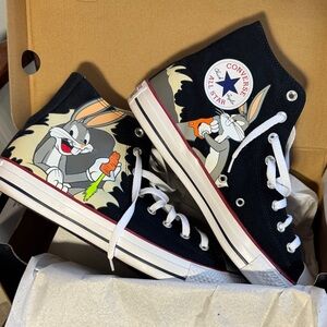 Converse Chuck Taylor All Star Hi “Bugs Bunny 80th Anniversary” – Black